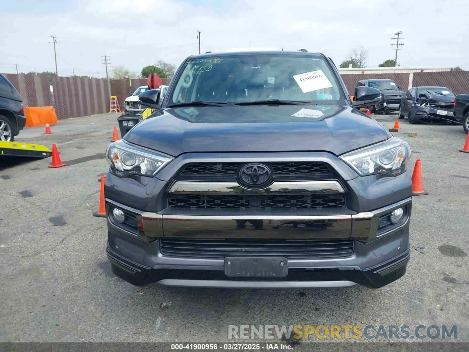 12 Photograph of a damaged car JTEBU5JR3K5619796 TOYOTA 4RUNNER 2019