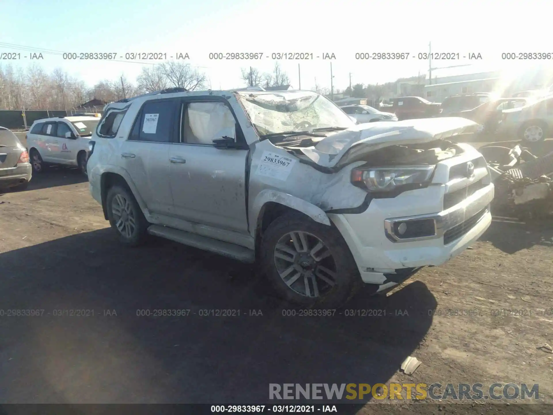 1 Photograph of a damaged car JTEBU5JR3K5624903 TOYOTA 4RUNNER 2019