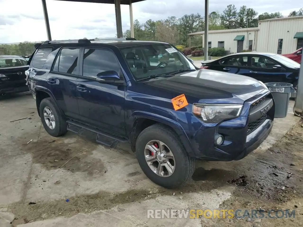 4 Photograph of a damaged car JTEBU5JR3K5625159 TOYOTA 4RUNNER 2019