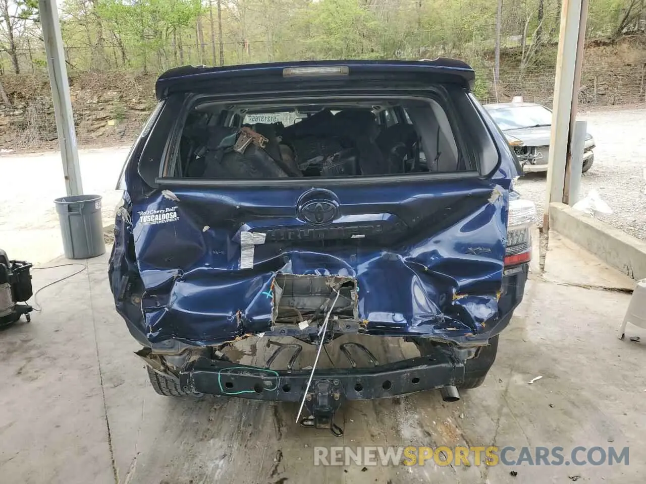 6 Photograph of a damaged car JTEBU5JR3K5625159 TOYOTA 4RUNNER 2019