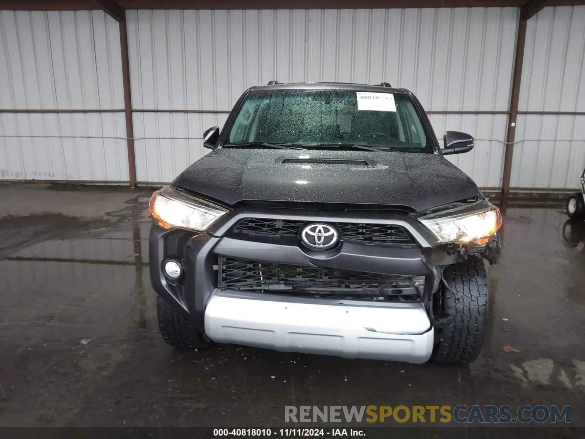 12 Photograph of a damaged car JTEBU5JR3K5641328 TOYOTA 4RUNNER 2019