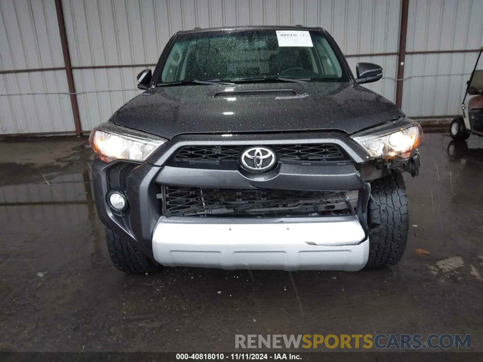 6 Photograph of a damaged car JTEBU5JR3K5641328 TOYOTA 4RUNNER 2019