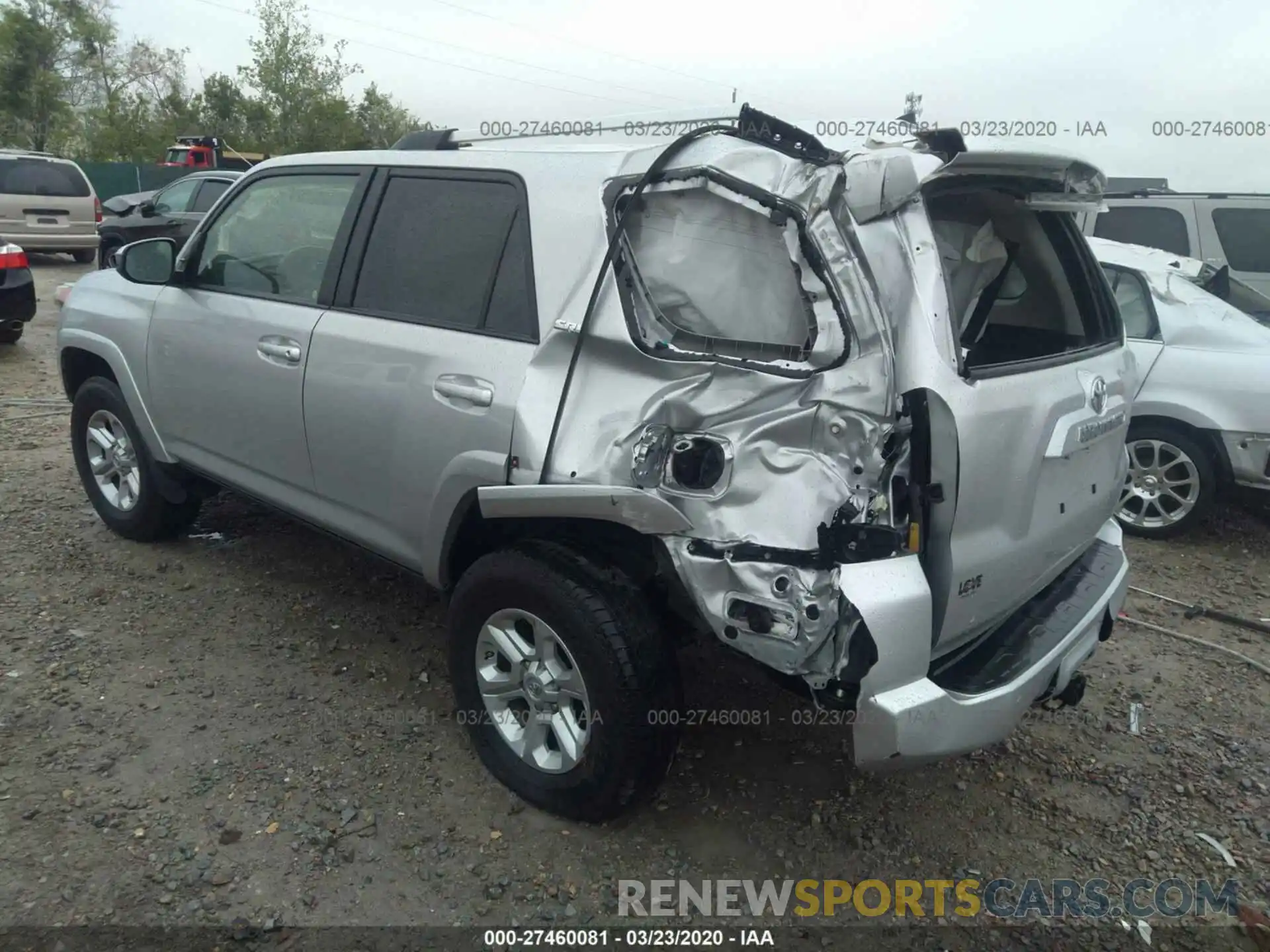 6 Photograph of a damaged car JTEBU5JR3K5642446 TOYOTA 4RUNNER 2019