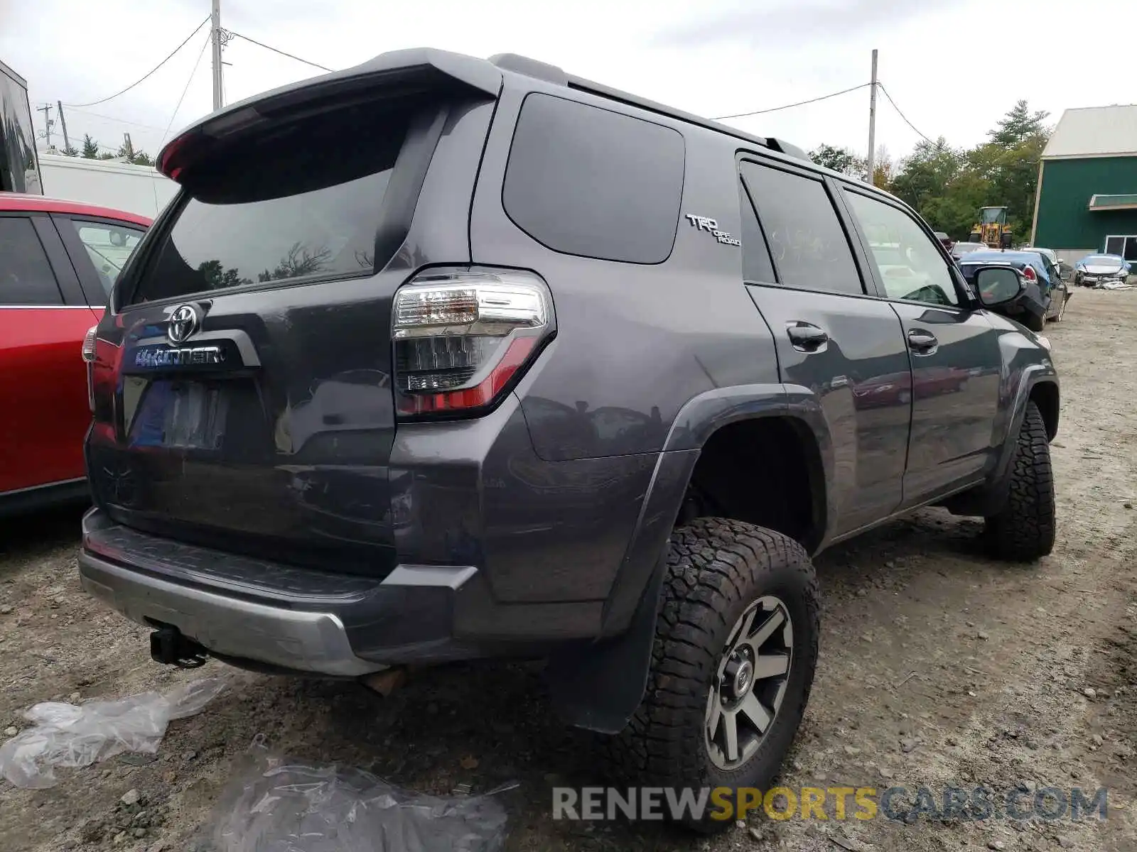 4 Photograph of a damaged car JTEBU5JR3K5646657 TOYOTA 4RUNNER 2019