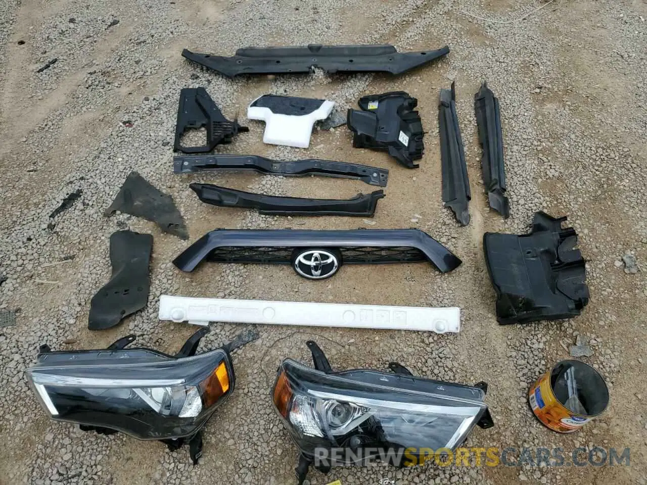 13 Photograph of a damaged car JTEBU5JR3K5646772 TOYOTA 4RUNNER 2019