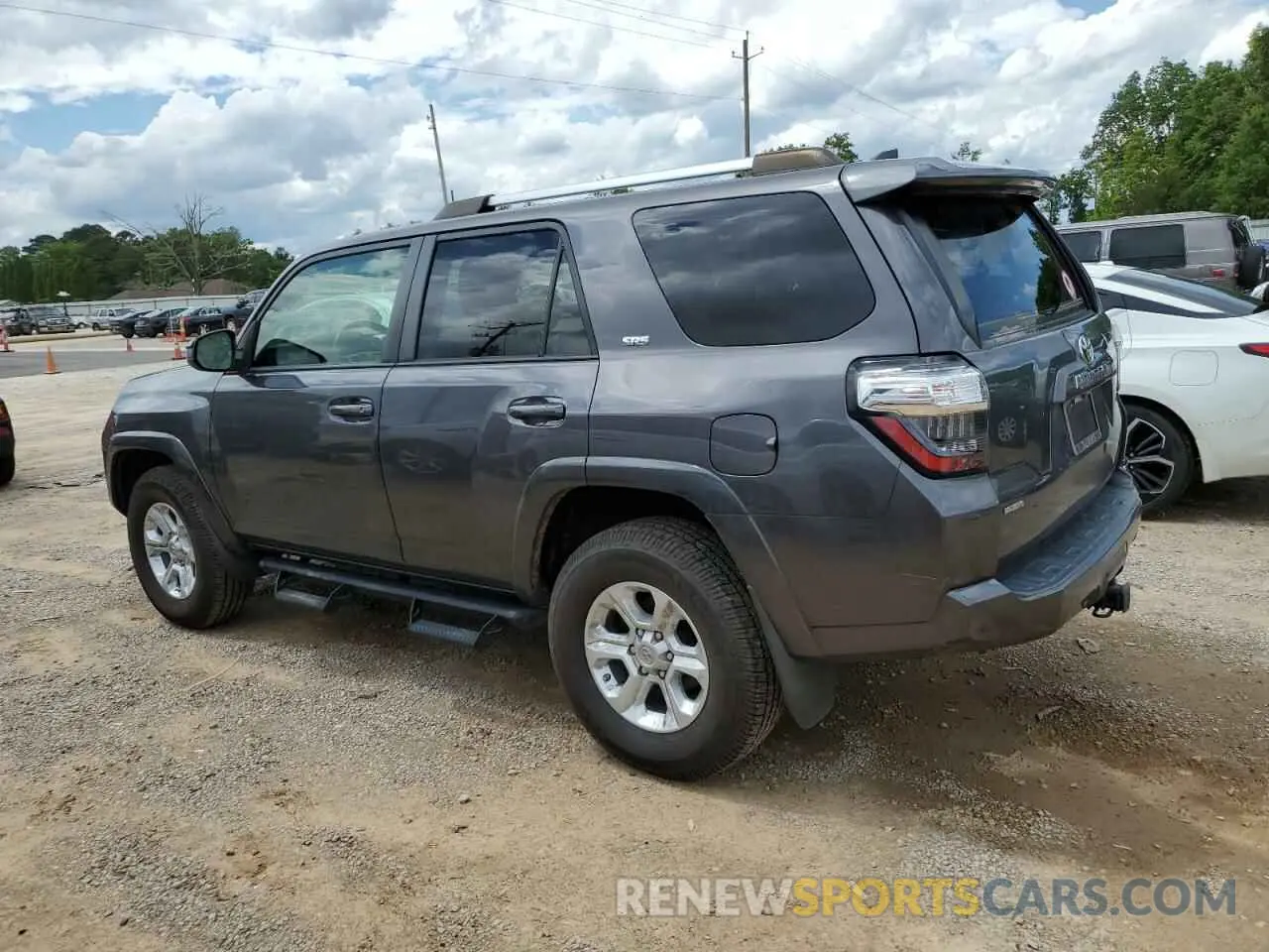 2 Photograph of a damaged car JTEBU5JR3K5646772 TOYOTA 4RUNNER 2019