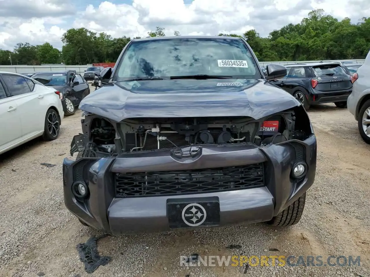 5 Photograph of a damaged car JTEBU5JR3K5646772 TOYOTA 4RUNNER 2019