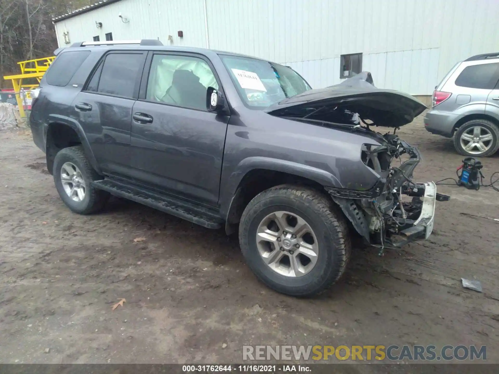 1 Photograph of a damaged car JTEBU5JR3K5647727 TOYOTA 4RUNNER 2019