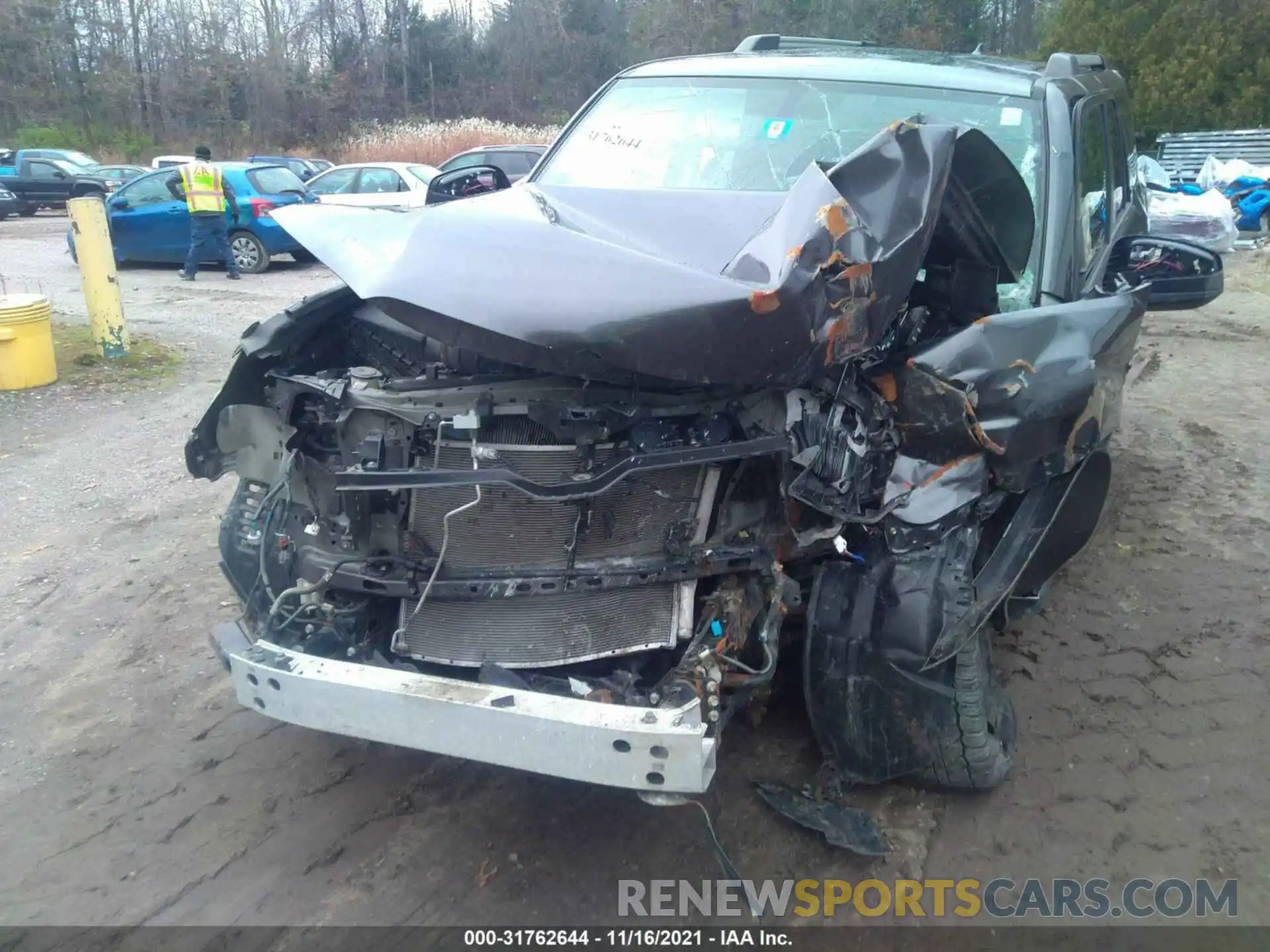 6 Photograph of a damaged car JTEBU5JR3K5647727 TOYOTA 4RUNNER 2019