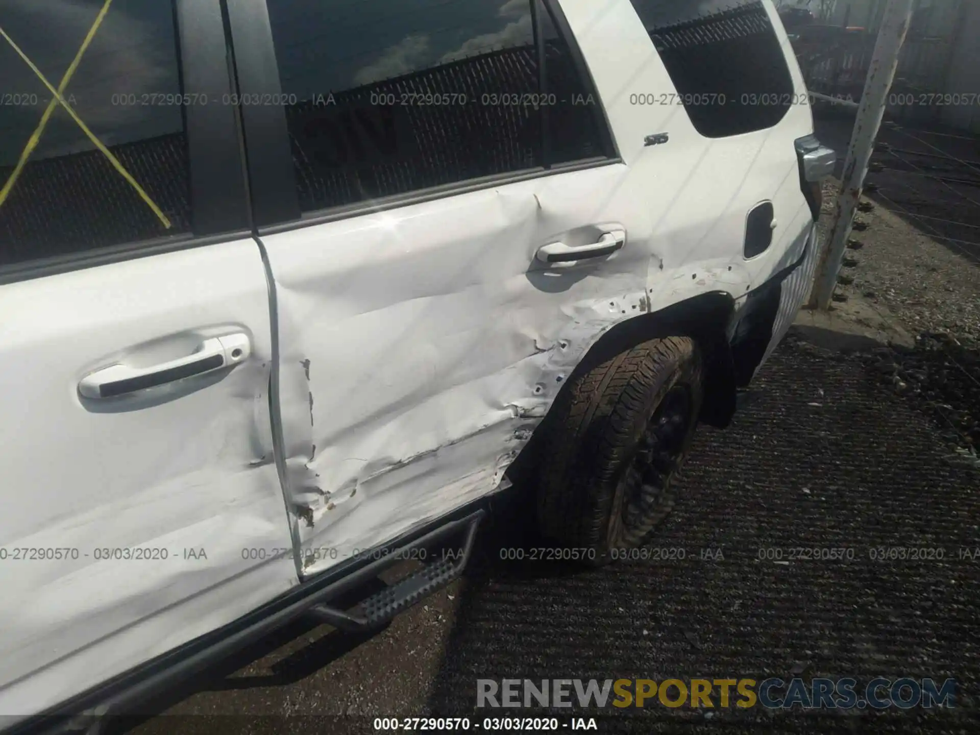 6 Photograph of a damaged car JTEBU5JR3K5650529 TOYOTA 4RUNNER 2019