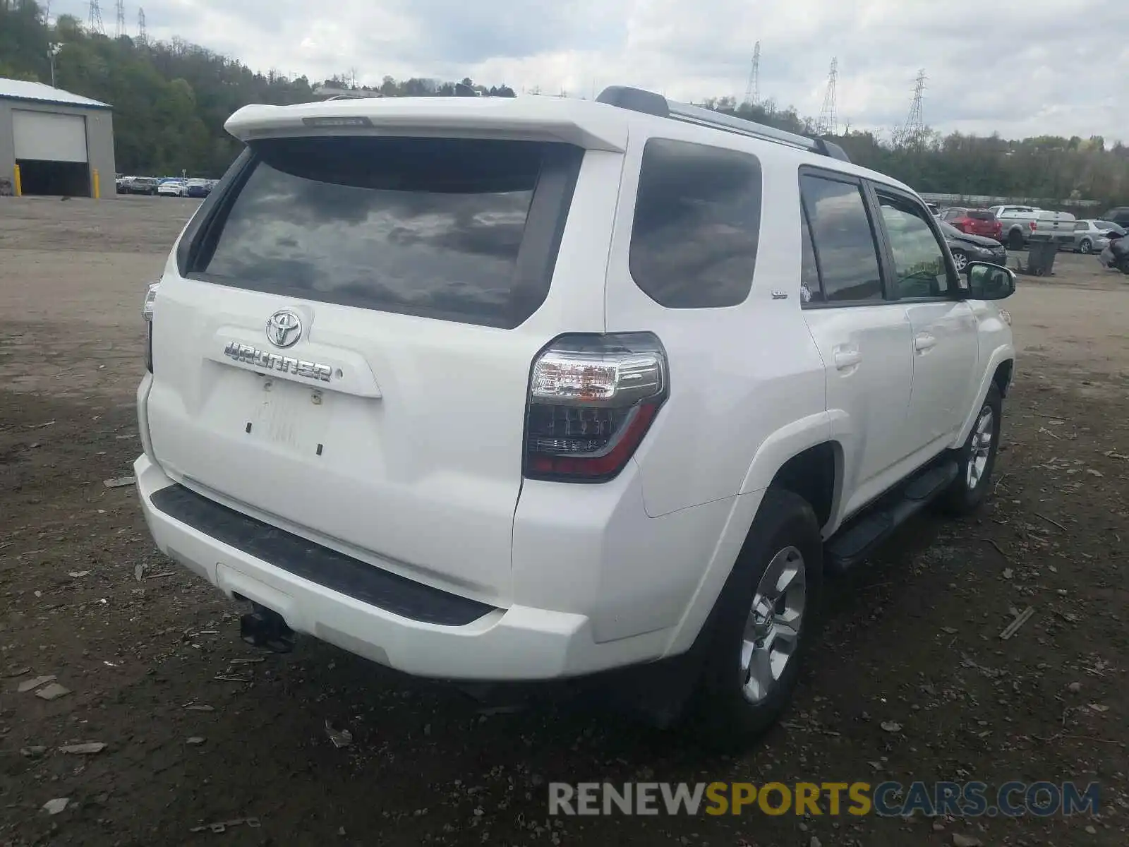 4 Photograph of a damaged car JTEBU5JR3K5654502 TOYOTA 4RUNNER 2019