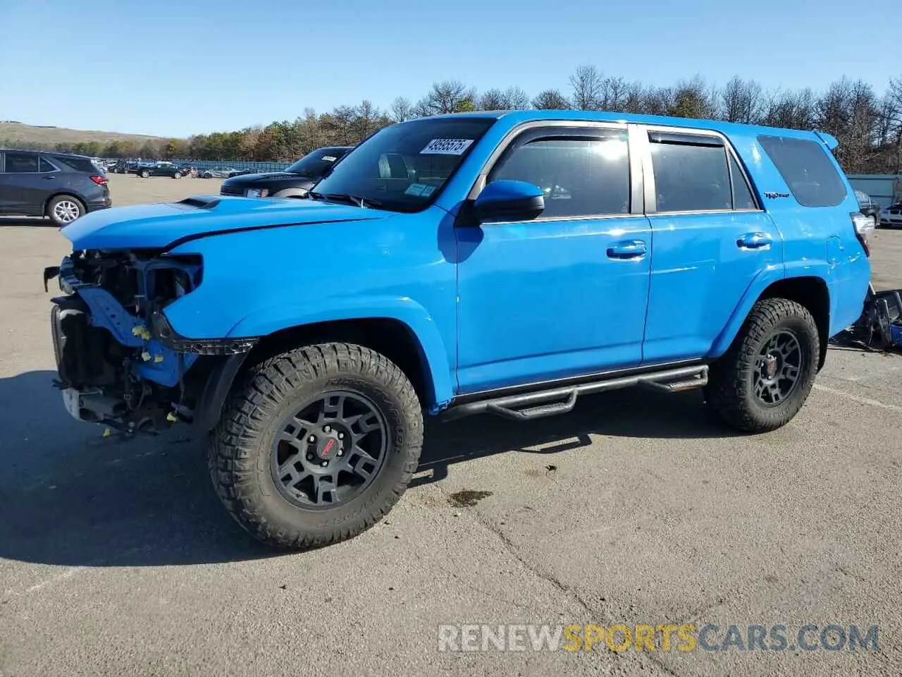 1 Photograph of a damaged car JTEBU5JR3K5654662 TOYOTA 4RUNNER 2019