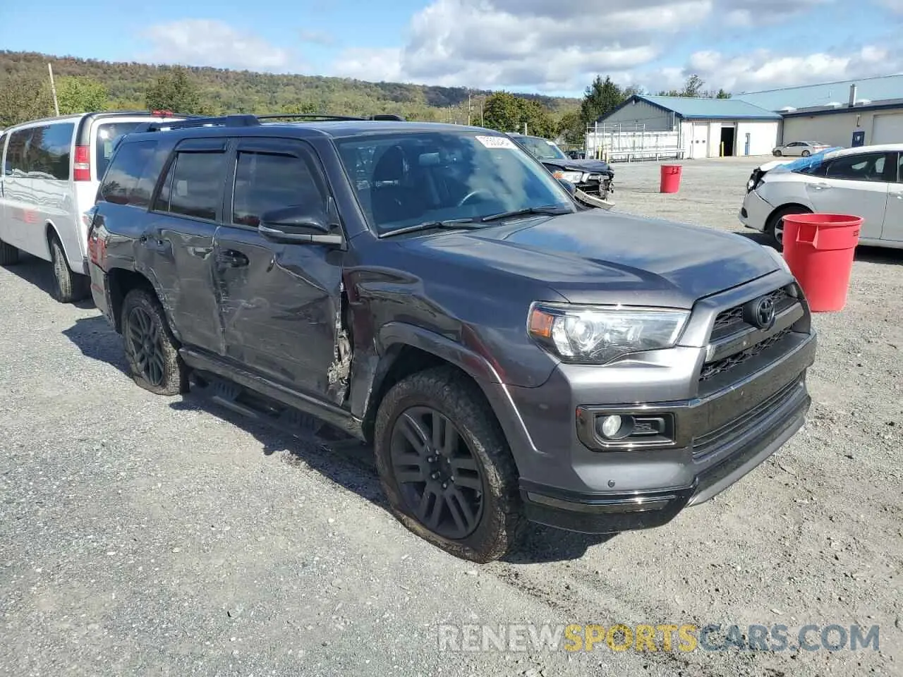 4 Photograph of a damaged car JTEBU5JR3K5655018 TOYOTA 4RUNNER 2019