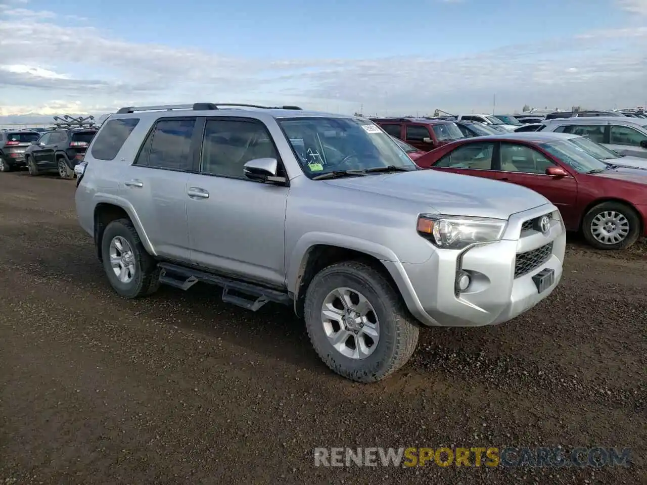 1 Photograph of a damaged car JTEBU5JR3K5657142 TOYOTA 4RUNNER 2019