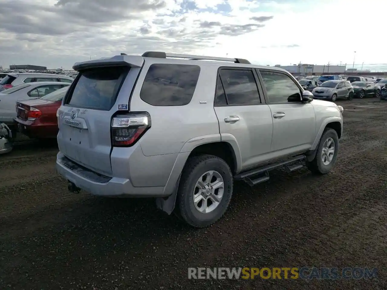 4 Photograph of a damaged car JTEBU5JR3K5657142 TOYOTA 4RUNNER 2019