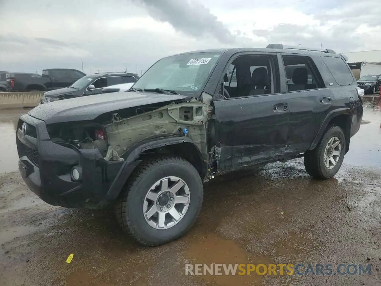 1 Photograph of a damaged car JTEBU5JR3K5661790 TOYOTA 4RUNNER 2019