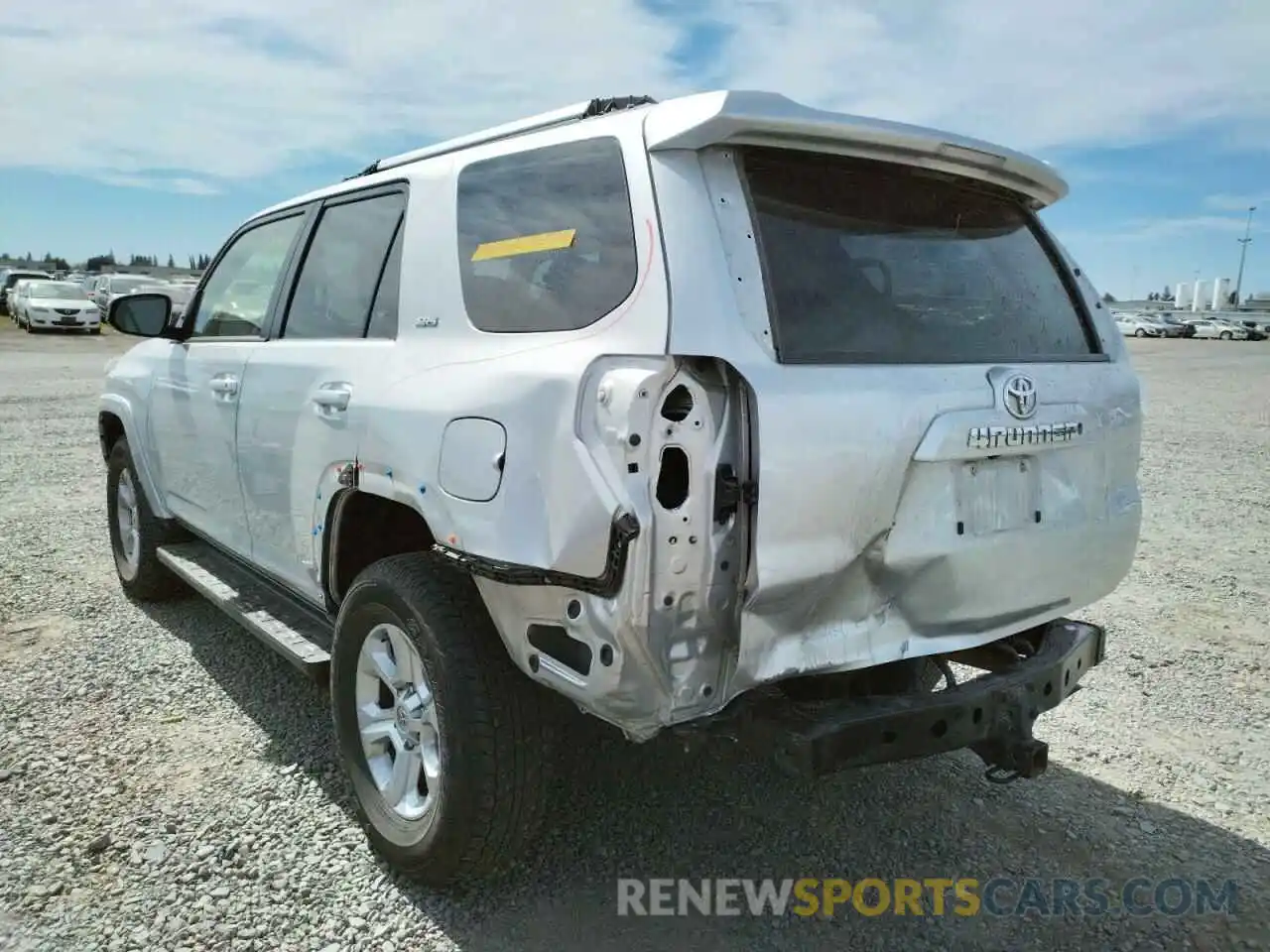 3 Photograph of a damaged car JTEBU5JR3K5665693 TOYOTA 4RUNNER 2019