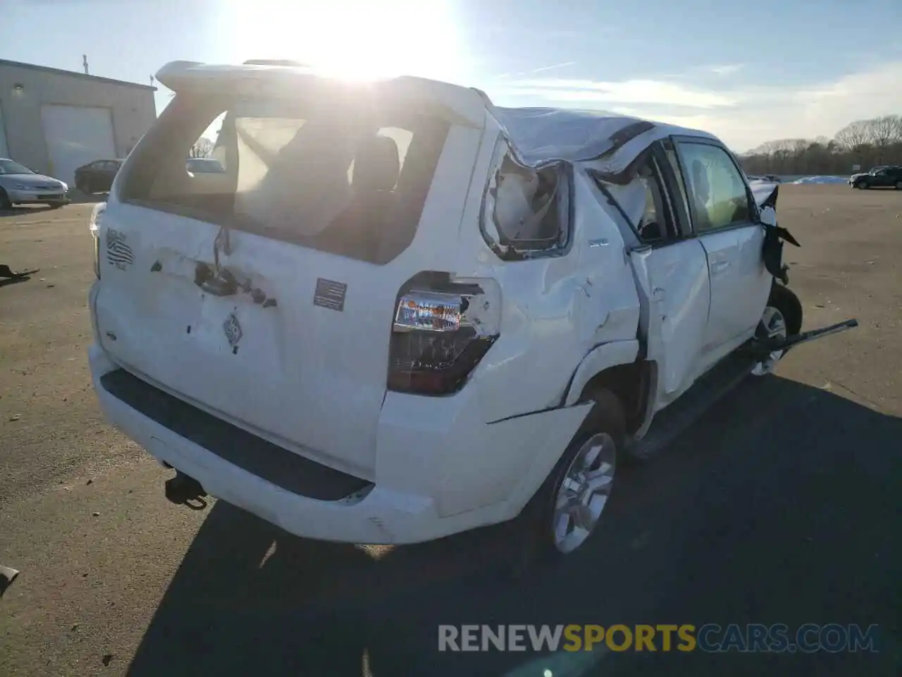 4 Photograph of a damaged car JTEBU5JR3K5666035 TOYOTA 4RUNNER 2019