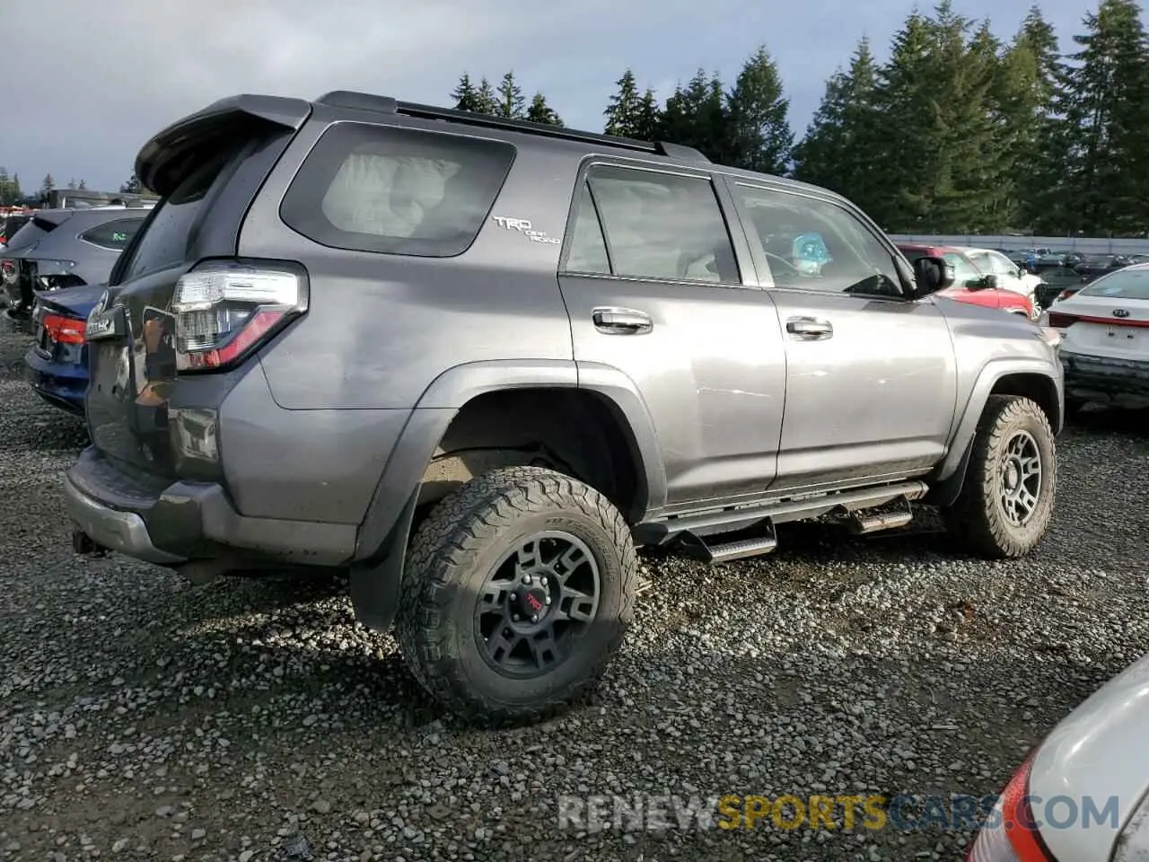 3 Photograph of a damaged car JTEBU5JR3K5670635 TOYOTA 4RUNNER 2019