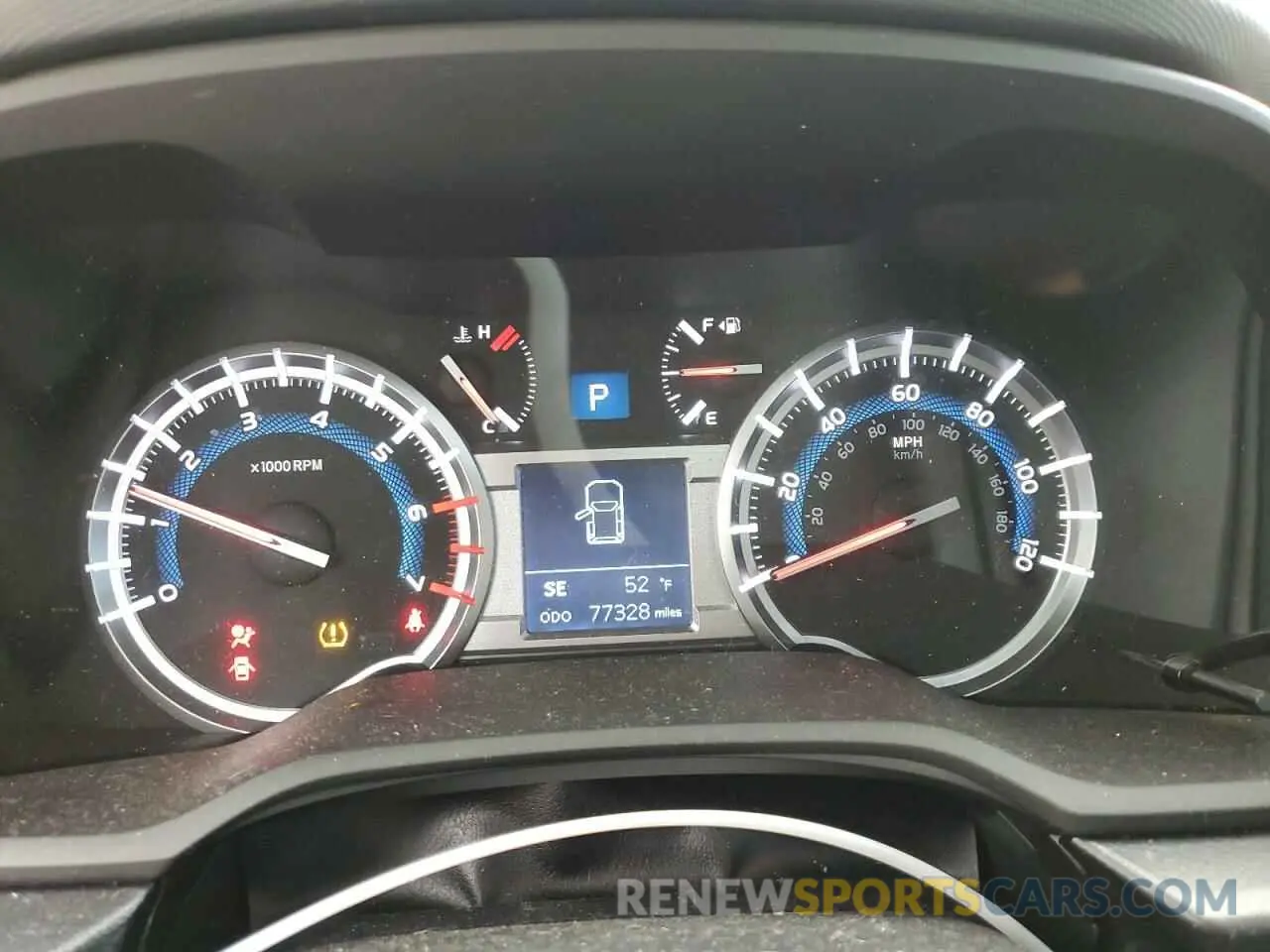 9 Photograph of a damaged car JTEBU5JR3K5670635 TOYOTA 4RUNNER 2019