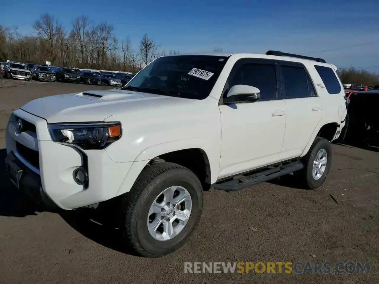 1 Photograph of a damaged car JTEBU5JR3K5680064 TOYOTA 4RUNNER 2019