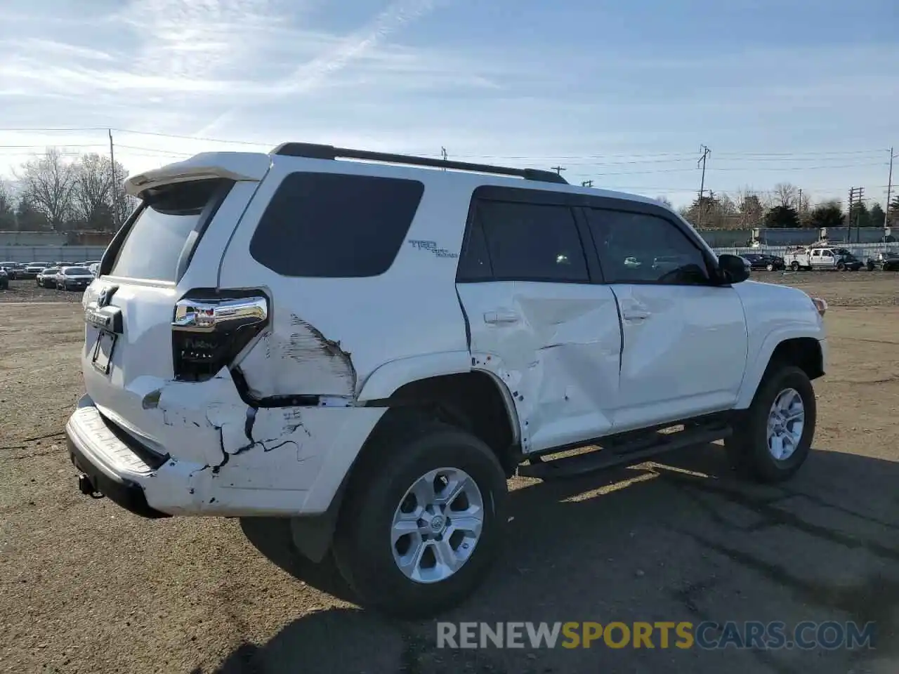 3 Photograph of a damaged car JTEBU5JR3K5680064 TOYOTA 4RUNNER 2019