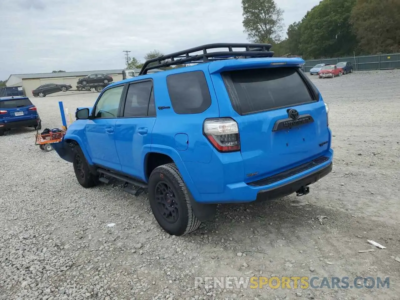 2 Photograph of a damaged car JTEBU5JR3K5690545 TOYOTA 4RUNNER 2019