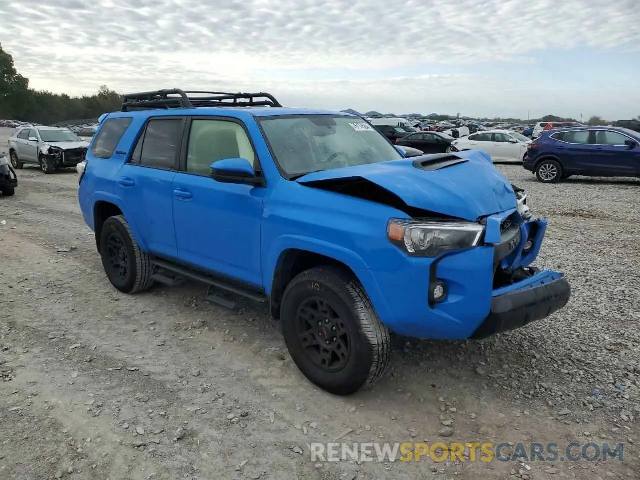4 Photograph of a damaged car JTEBU5JR3K5690545 TOYOTA 4RUNNER 2019