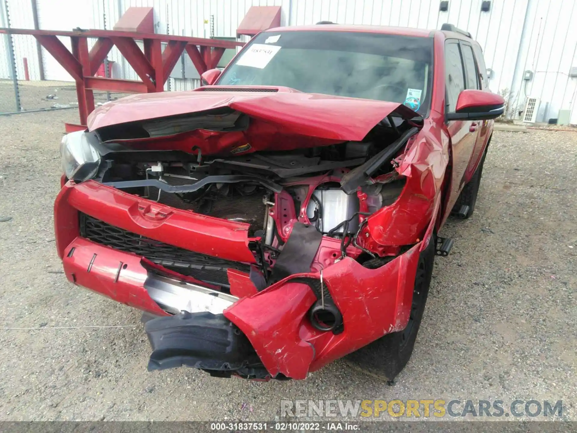 6 Photograph of a damaged car JTEBU5JR3K5695521 TOYOTA 4RUNNER 2019