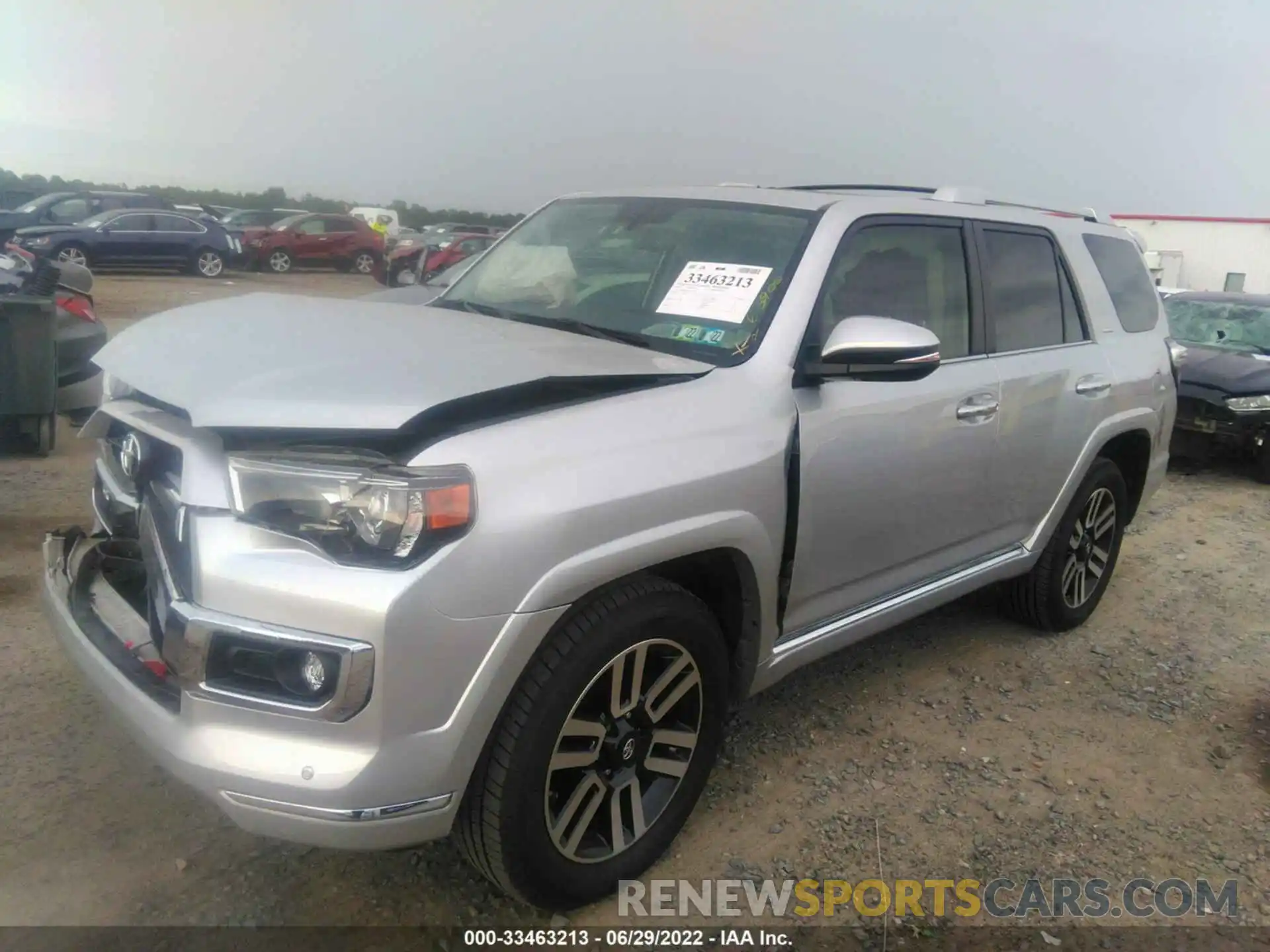 2 Photograph of a damaged car JTEBU5JR3K5697320 TOYOTA 4RUNNER 2019