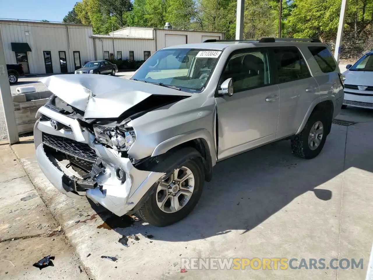 1 Photograph of a damaged car JTEBU5JR3K5699925 TOYOTA 4RUNNER 2019