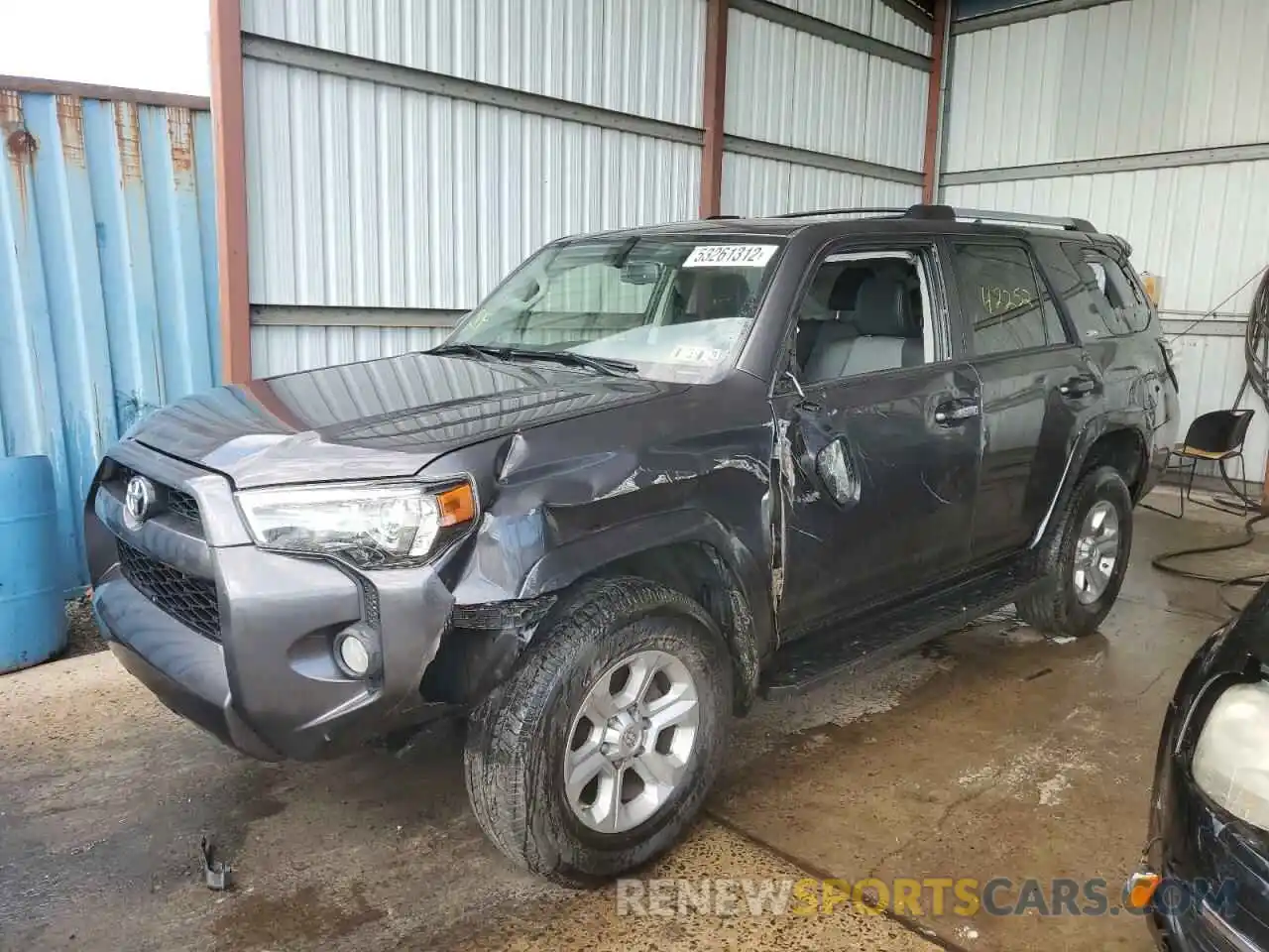 2 Photograph of a damaged car JTEBU5JR3K5709126 TOYOTA 4RUNNER 2019