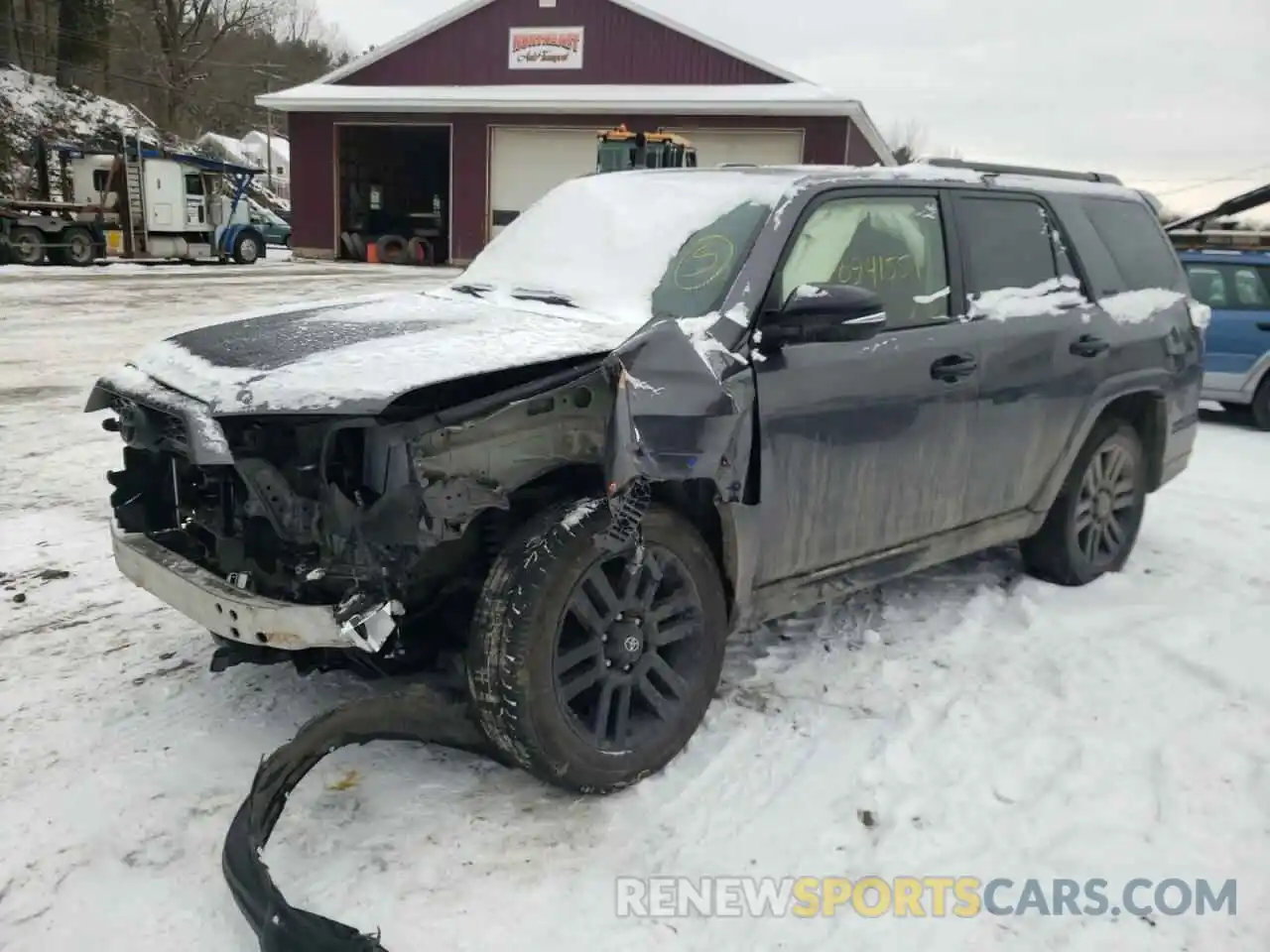 2 Photograph of a damaged car JTEBU5JR3K5716979 TOYOTA 4RUNNER 2019