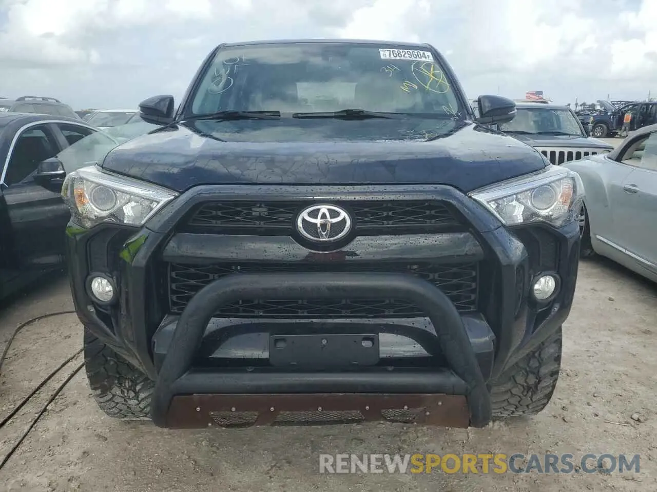 5 Photograph of a damaged car JTEBU5JR3K5721325 TOYOTA 4RUNNER 2019