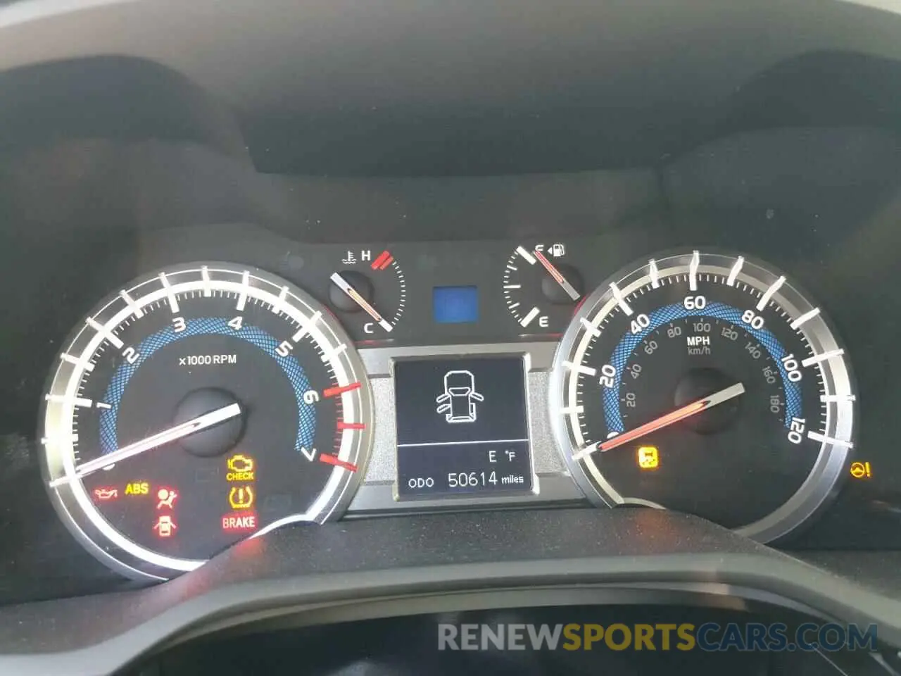 9 Photograph of a damaged car JTEBU5JR3K5721325 TOYOTA 4RUNNER 2019