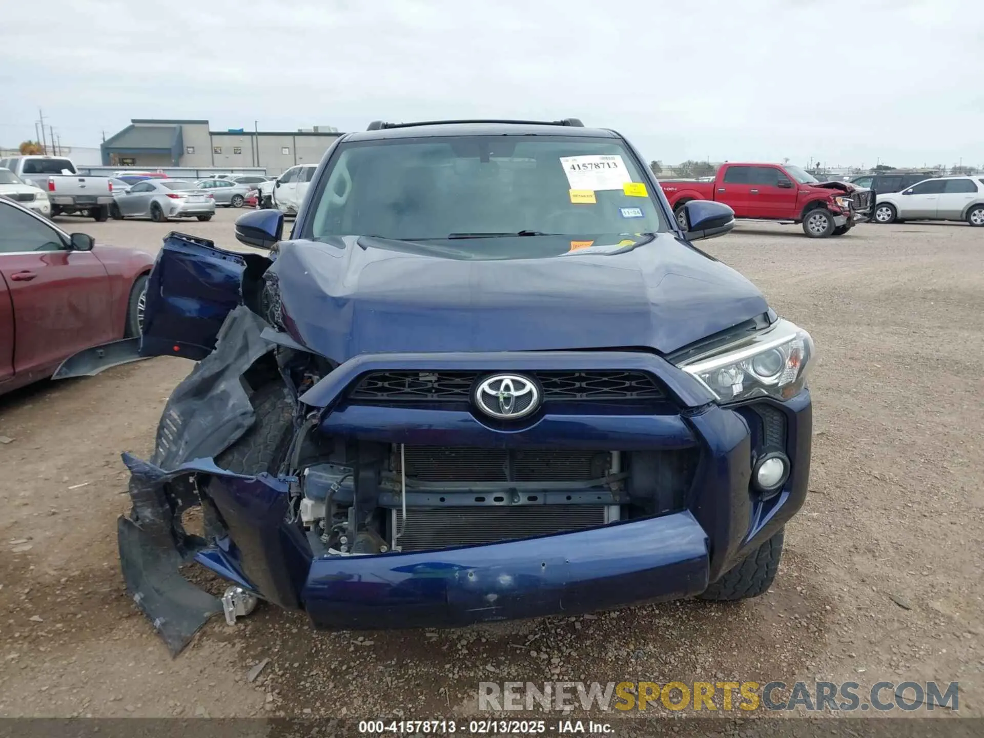12 Photograph of a damaged car JTEBU5JR3K5722863 TOYOTA 4RUNNER 2019
