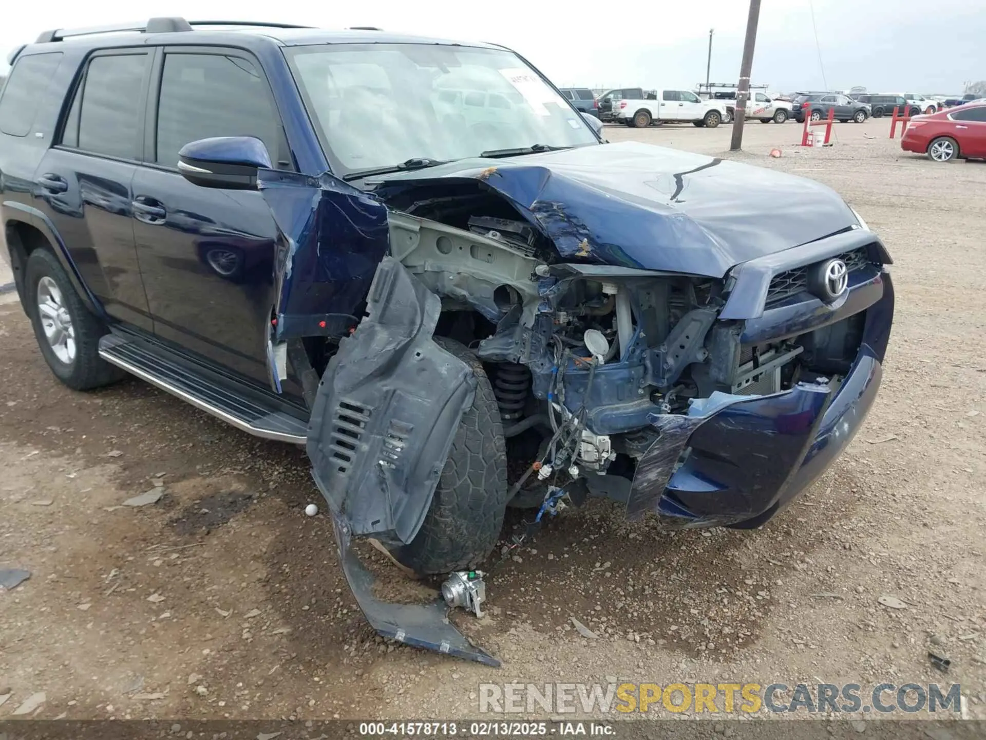 6 Photograph of a damaged car JTEBU5JR3K5722863 TOYOTA 4RUNNER 2019