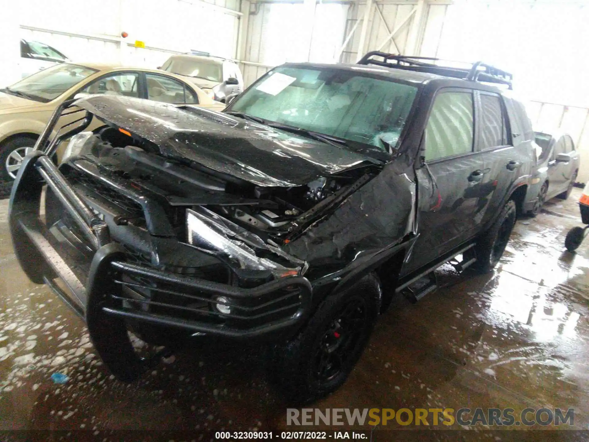 2 Photograph of a damaged car JTEBU5JR3K5723429 TOYOTA 4RUNNER 2019