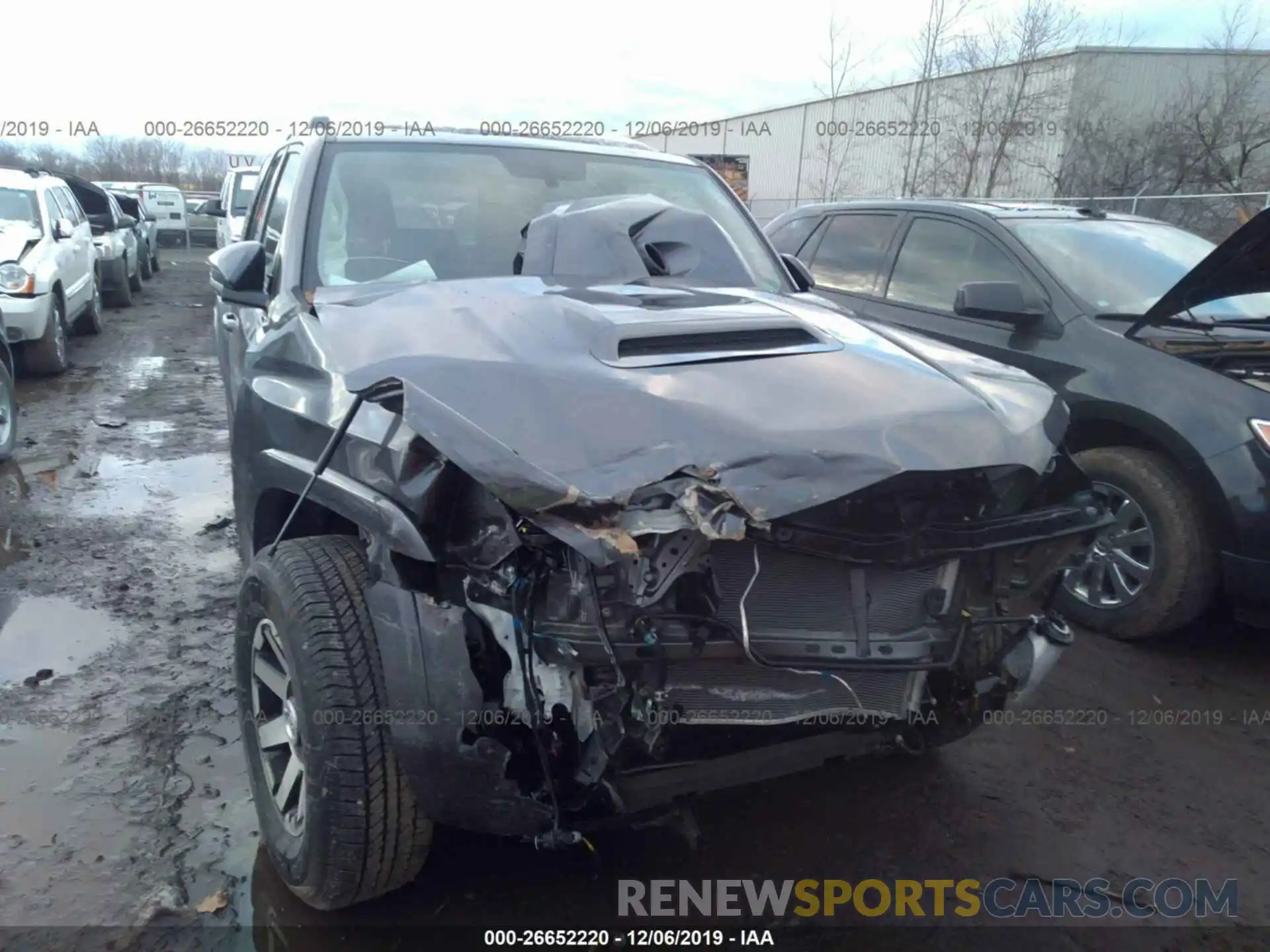 6 Photograph of a damaged car JTEBU5JR3K5725990 TOYOTA 4RUNNER 2019