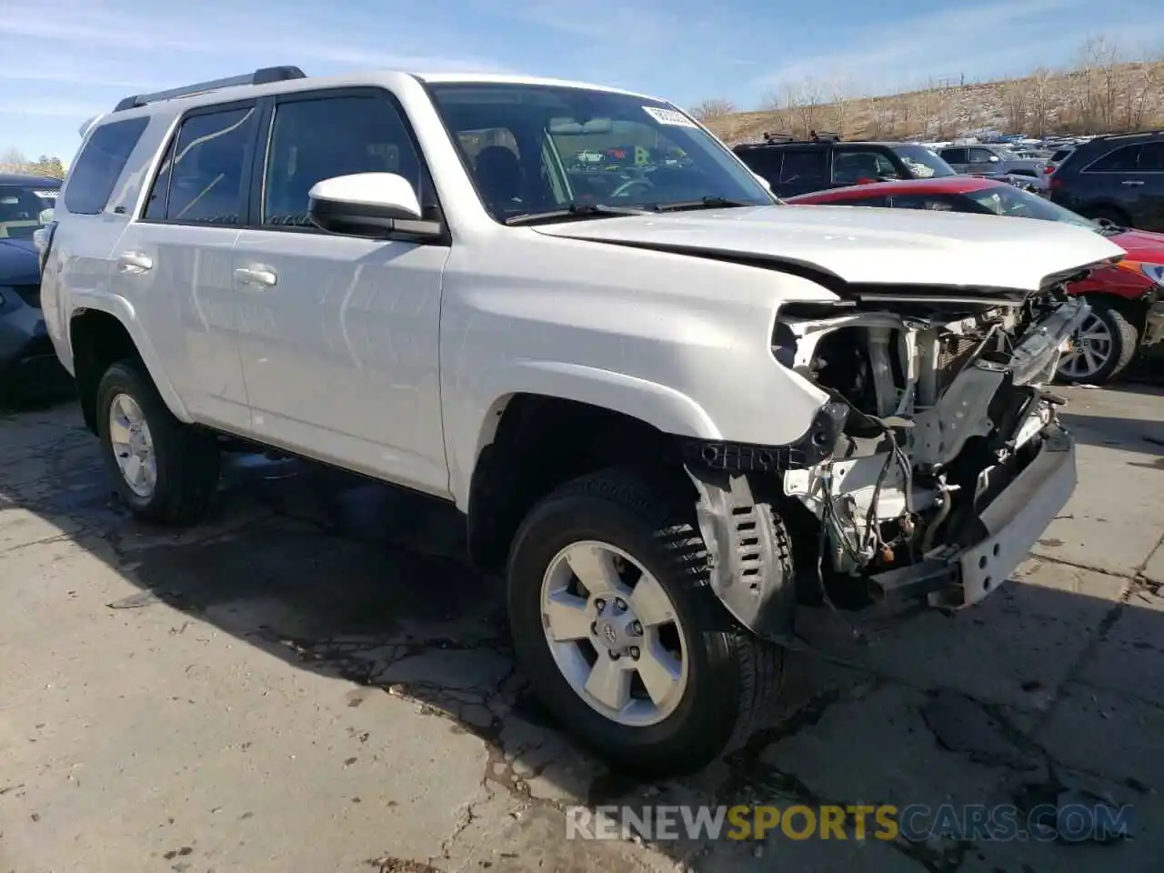 4 Photograph of a damaged car JTEBU5JR3K5728601 TOYOTA 4RUNNER 2019