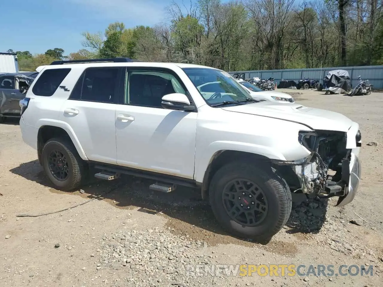 4 Photograph of a damaged car JTEBU5JR3K5731949 TOYOTA 4RUNNER 2019
