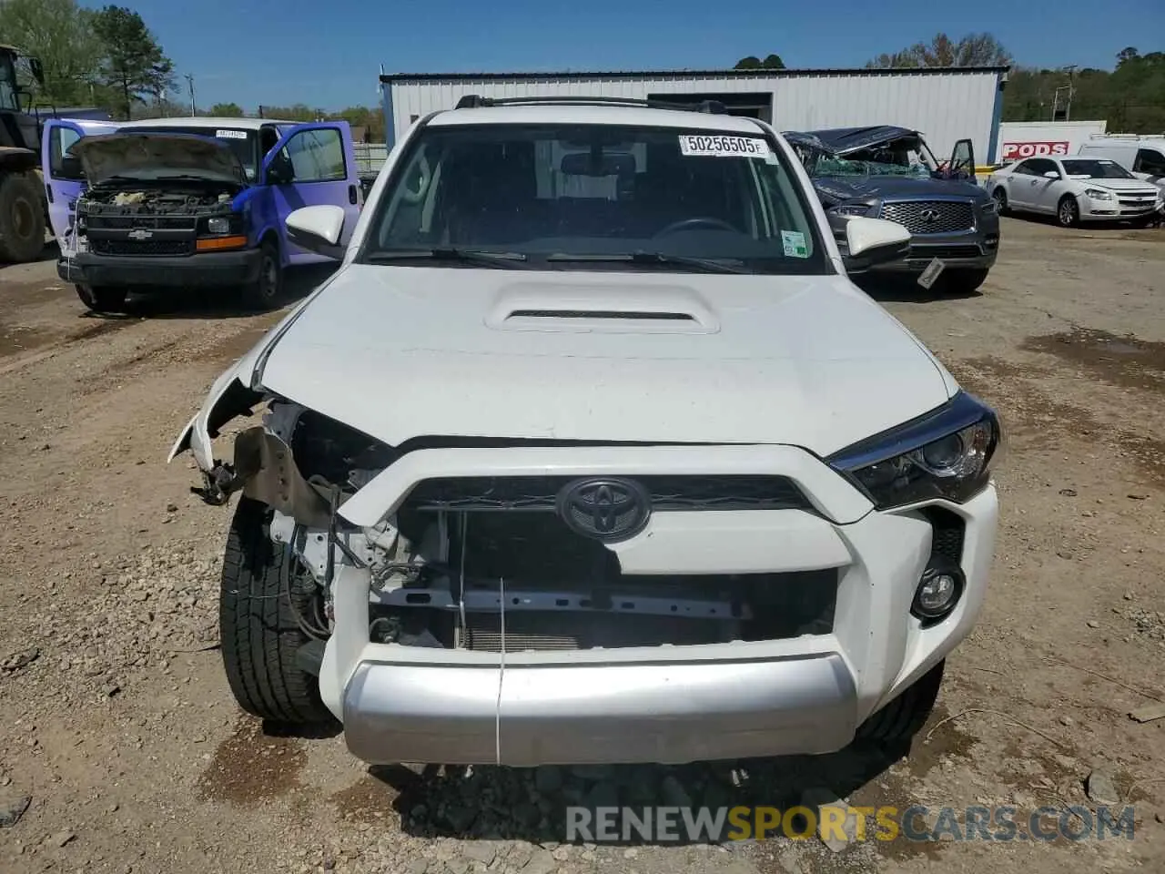 5 Photograph of a damaged car JTEBU5JR3K5731949 TOYOTA 4RUNNER 2019