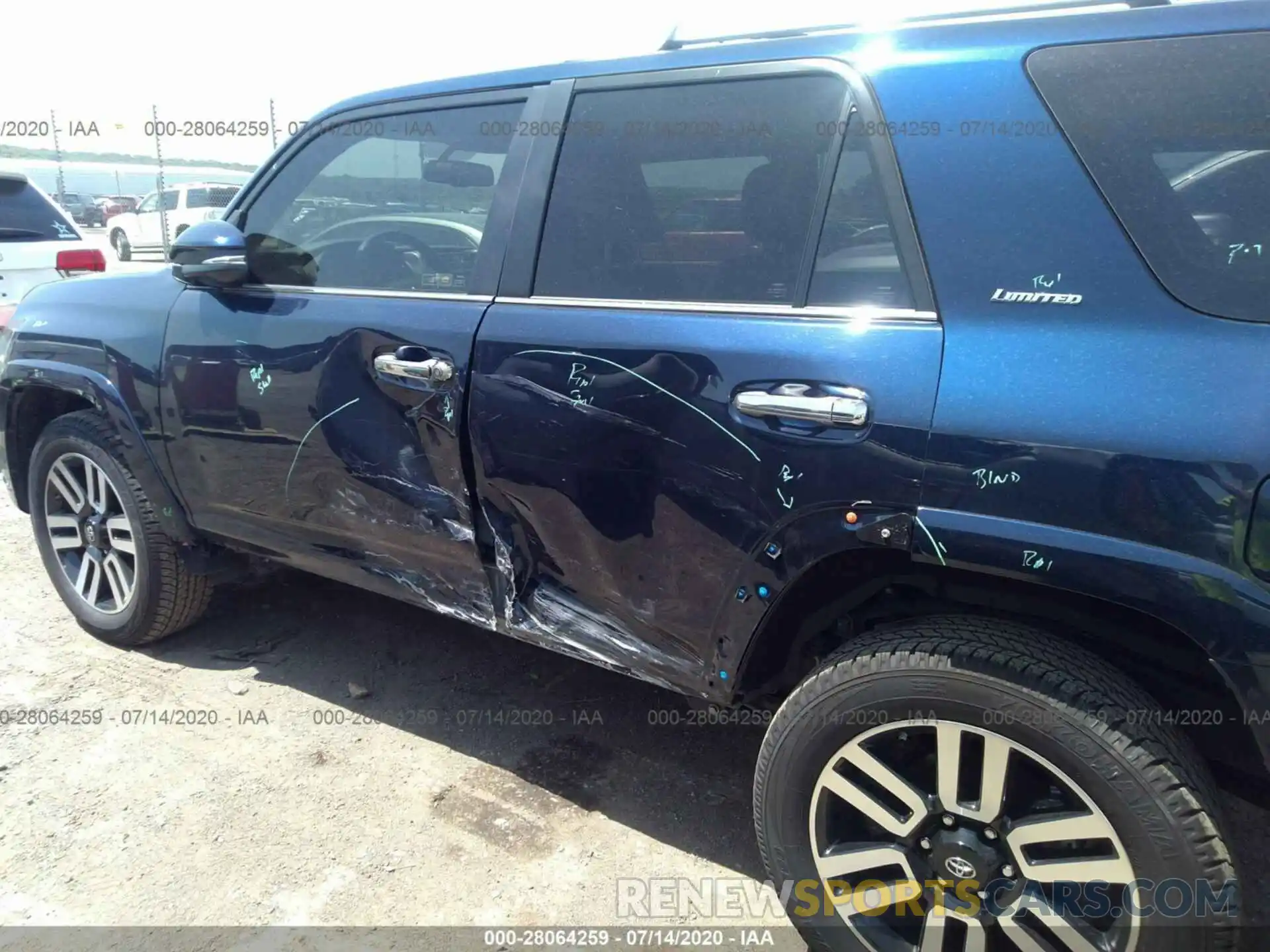 6 Photograph of a damaged car JTEBU5JR3K5735497 TOYOTA 4RUNNER 2019