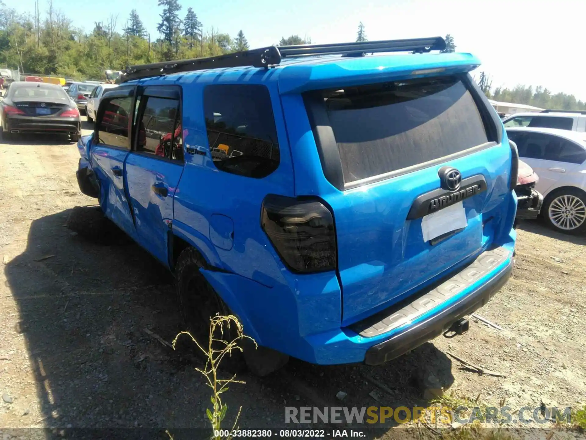 3 Photograph of a damaged car JTEBU5JR4K5616955 TOYOTA 4RUNNER 2019