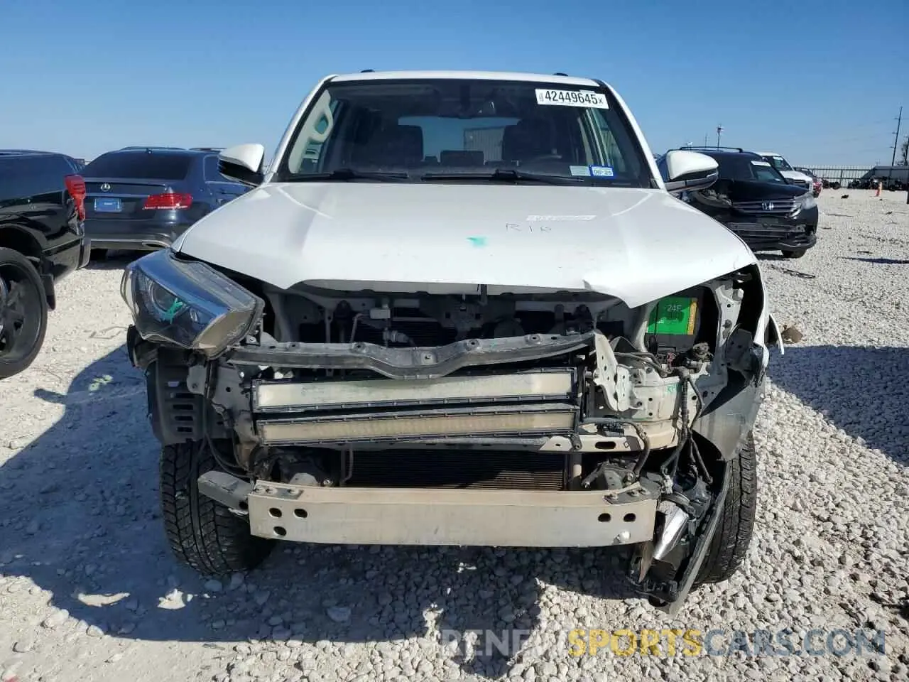 5 Photograph of a damaged car JTEBU5JR4K5617054 TOYOTA 4RUNNER 2019