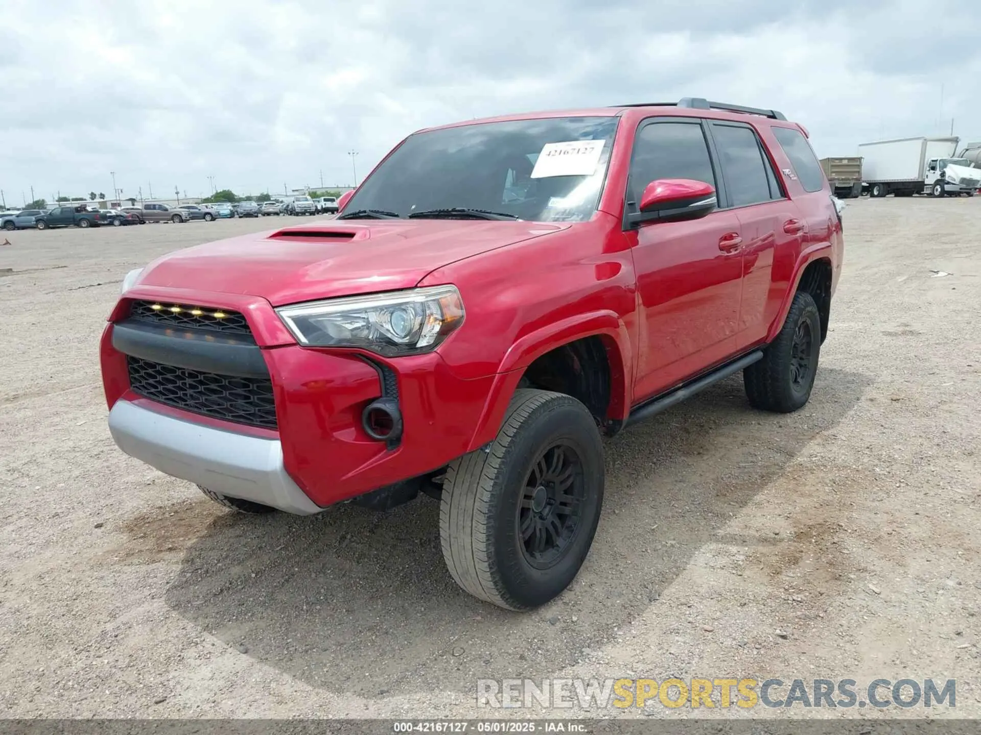 2 Photograph of a damaged car JTEBU5JR4K5618964 TOYOTA 4RUNNER 2019