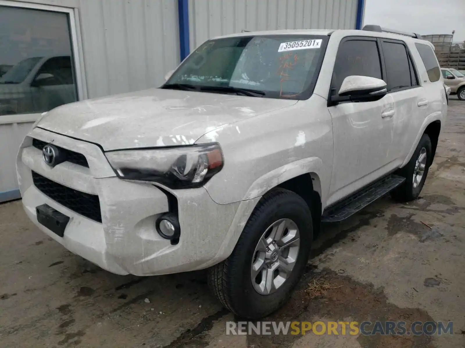 2 Photograph of a damaged car JTEBU5JR4K5630581 TOYOTA 4RUNNER 2019