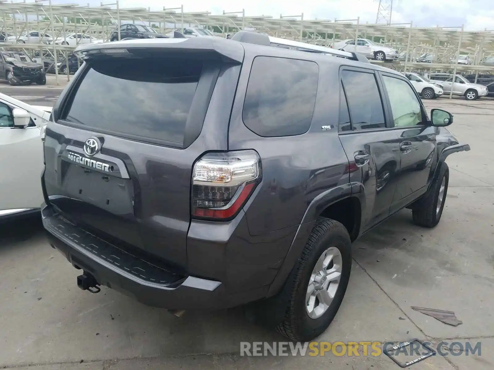 4 Photograph of a damaged car JTEBU5JR4K5637868 TOYOTA 4RUNNER 2019