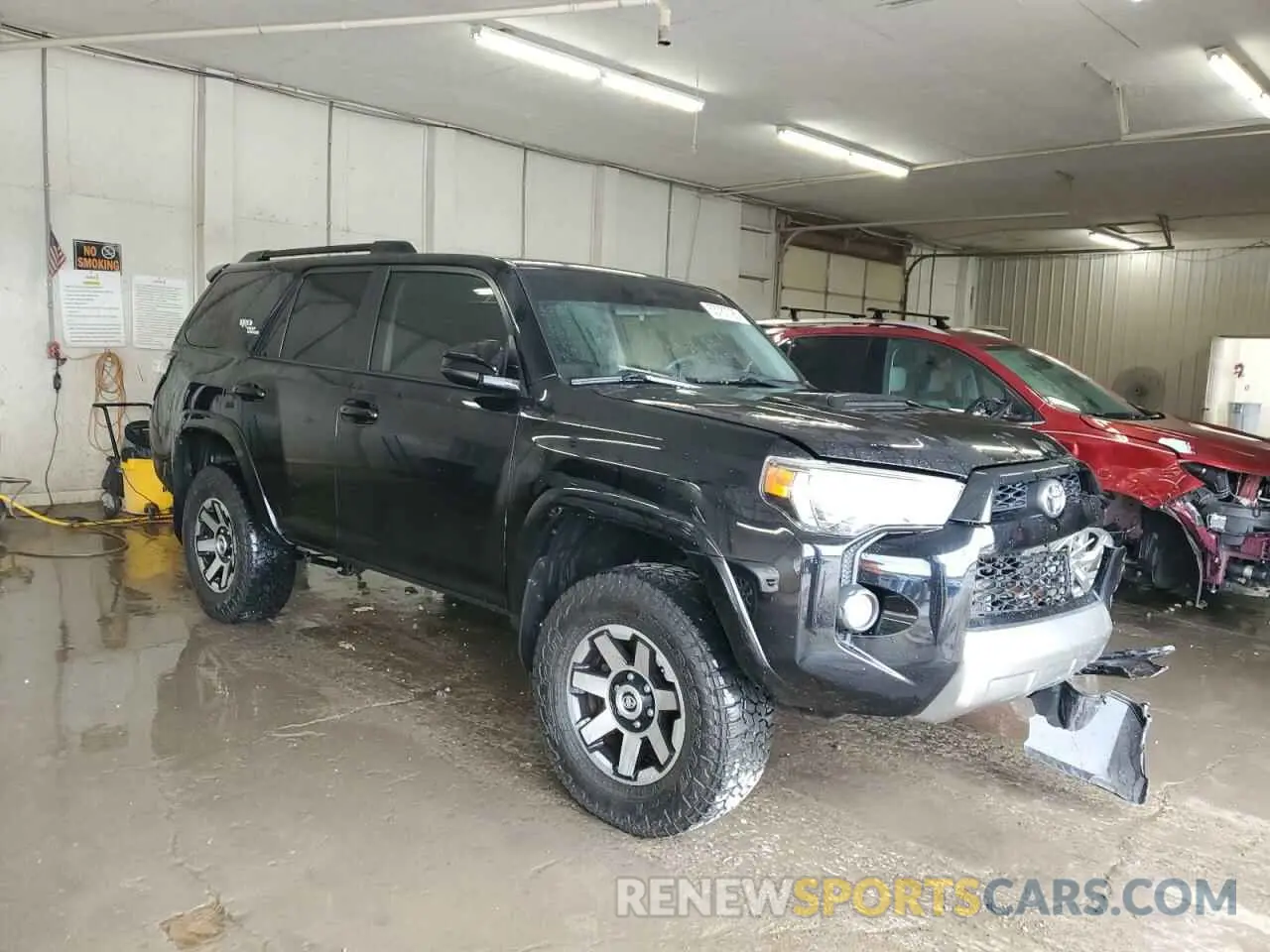 4 Photograph of a damaged car JTEBU5JR4K5639457 TOYOTA 4RUNNER 2019
