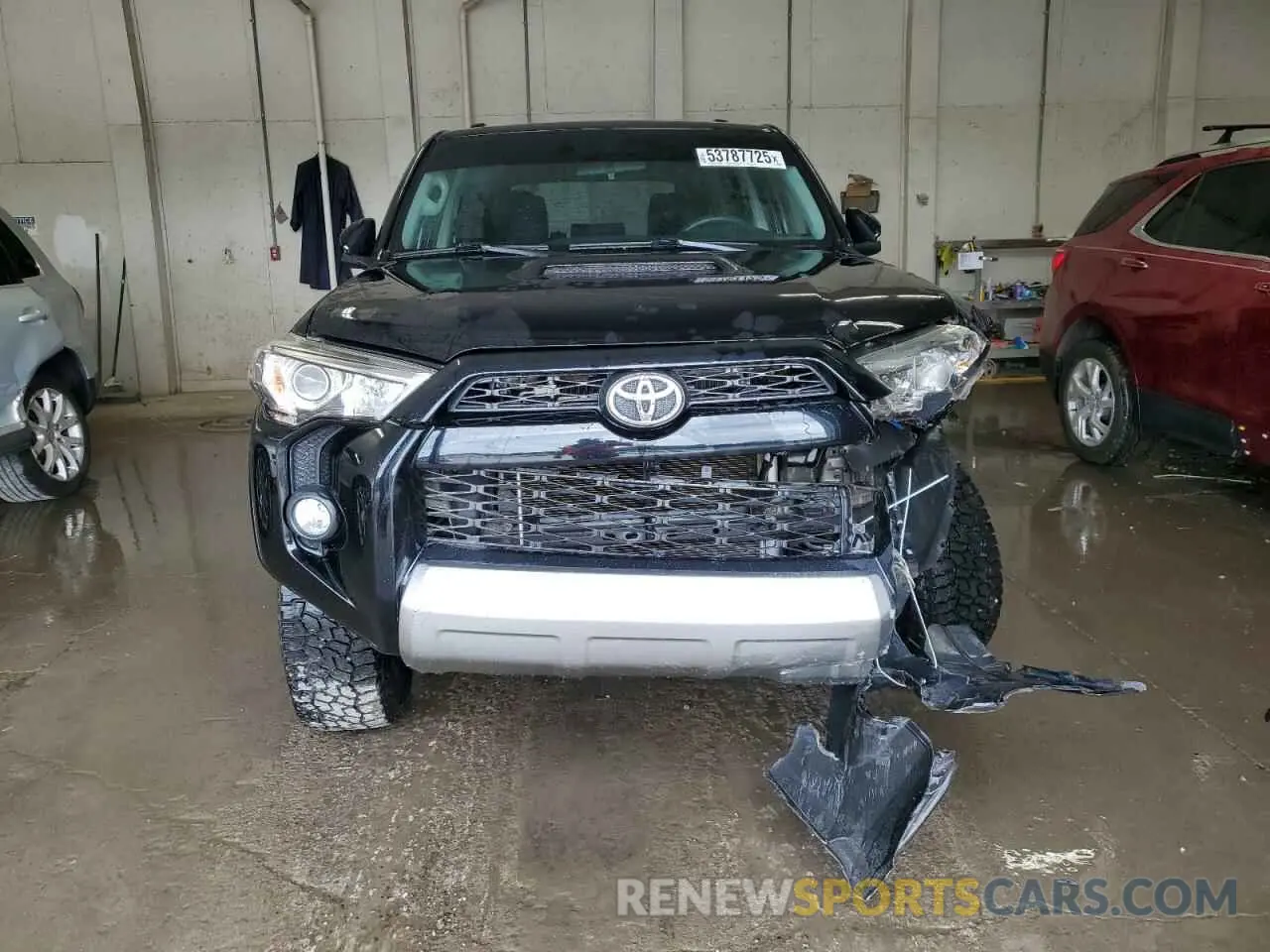 5 Photograph of a damaged car JTEBU5JR4K5639457 TOYOTA 4RUNNER 2019